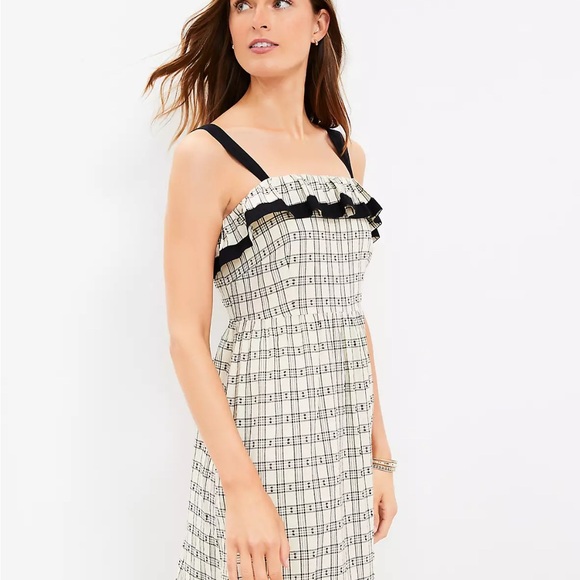 LOFT Plaid Dress - Picture 5 of 6